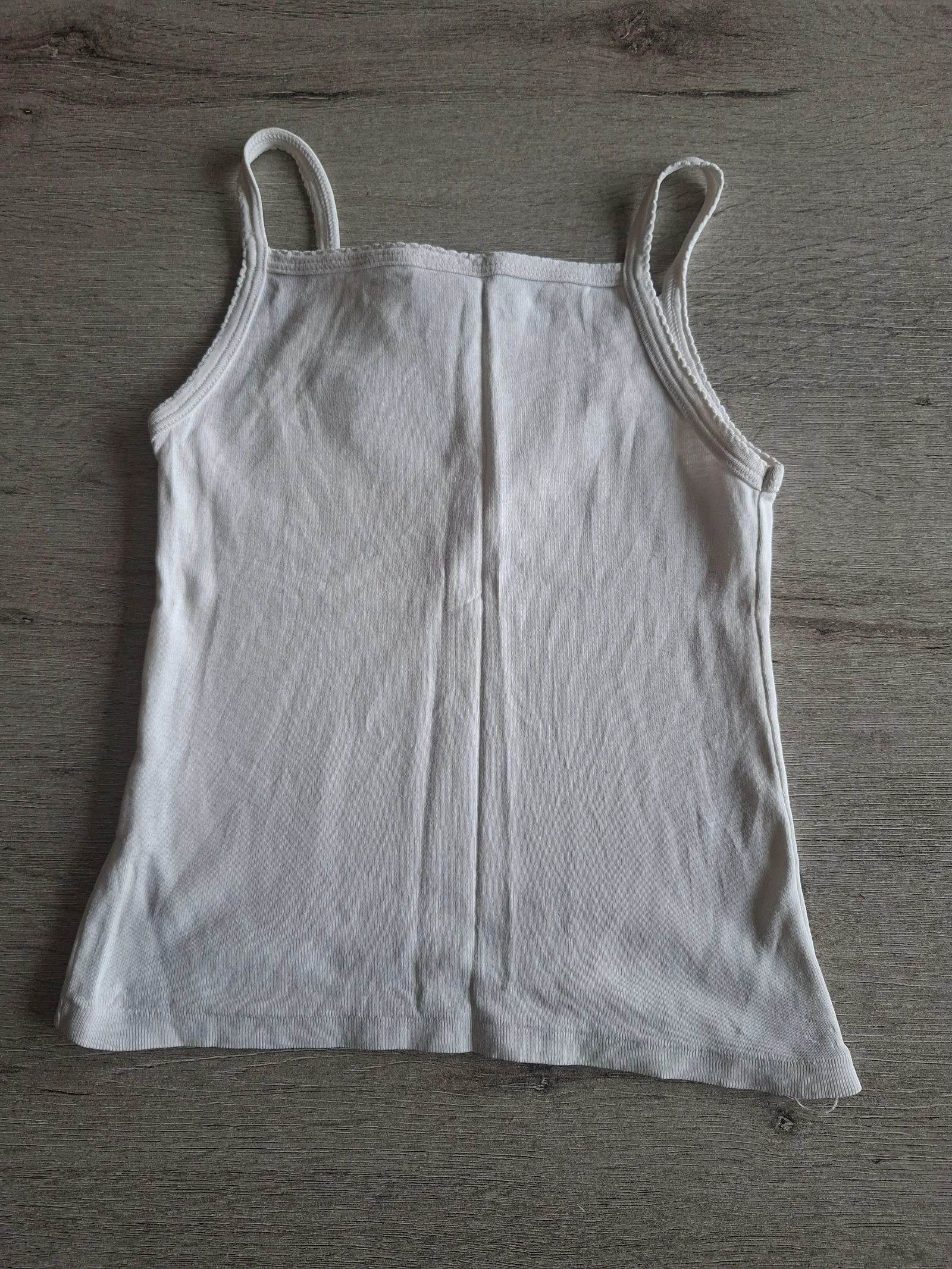 🌷F3-20🌷Débardeur branco Petit Bateau – Tamanho 6 anos (114 cm) – Intemporal🌷 – photo 4